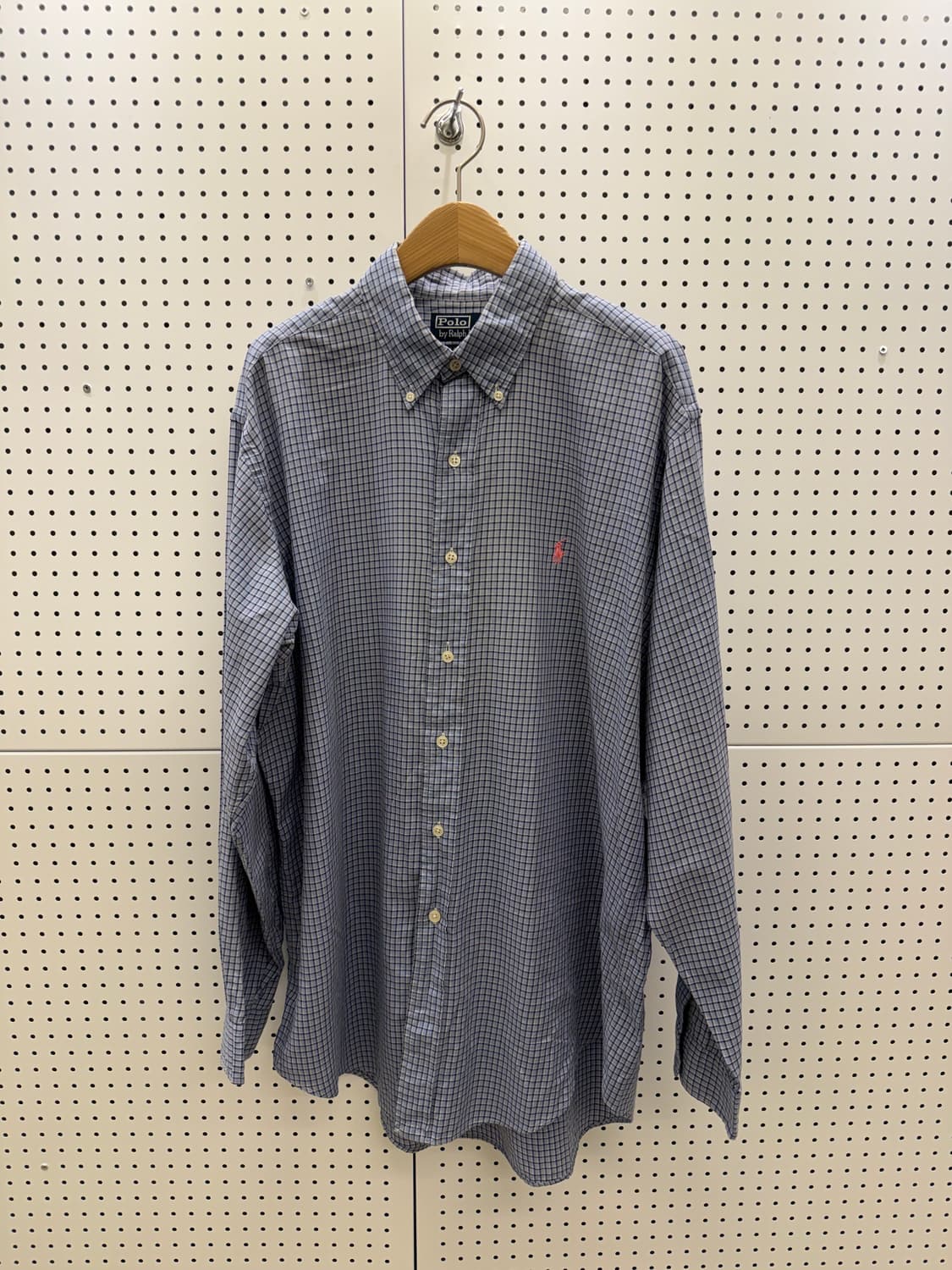 폴로 랄프로렌 핑크 포니 체크 버튼다운 셔츠 U1134 상품이미지2