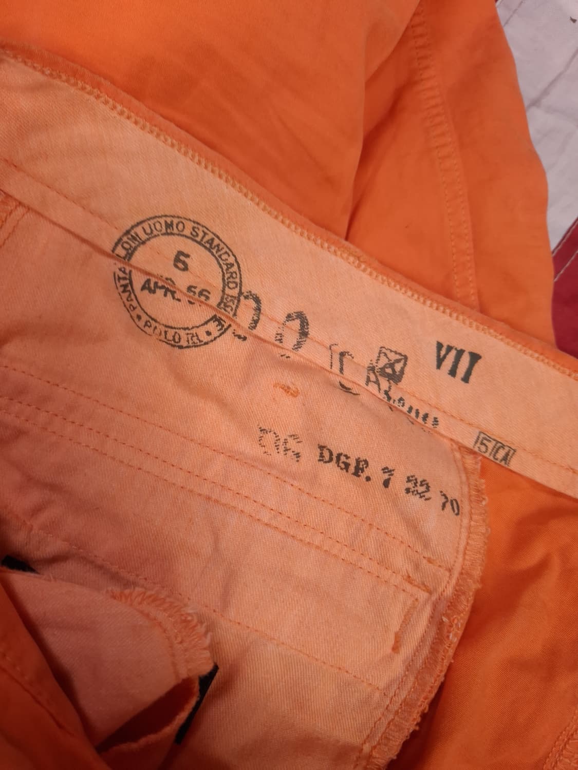 오리지날 랄프로렌폴로 오렌지 카고 바지 상품이미지4