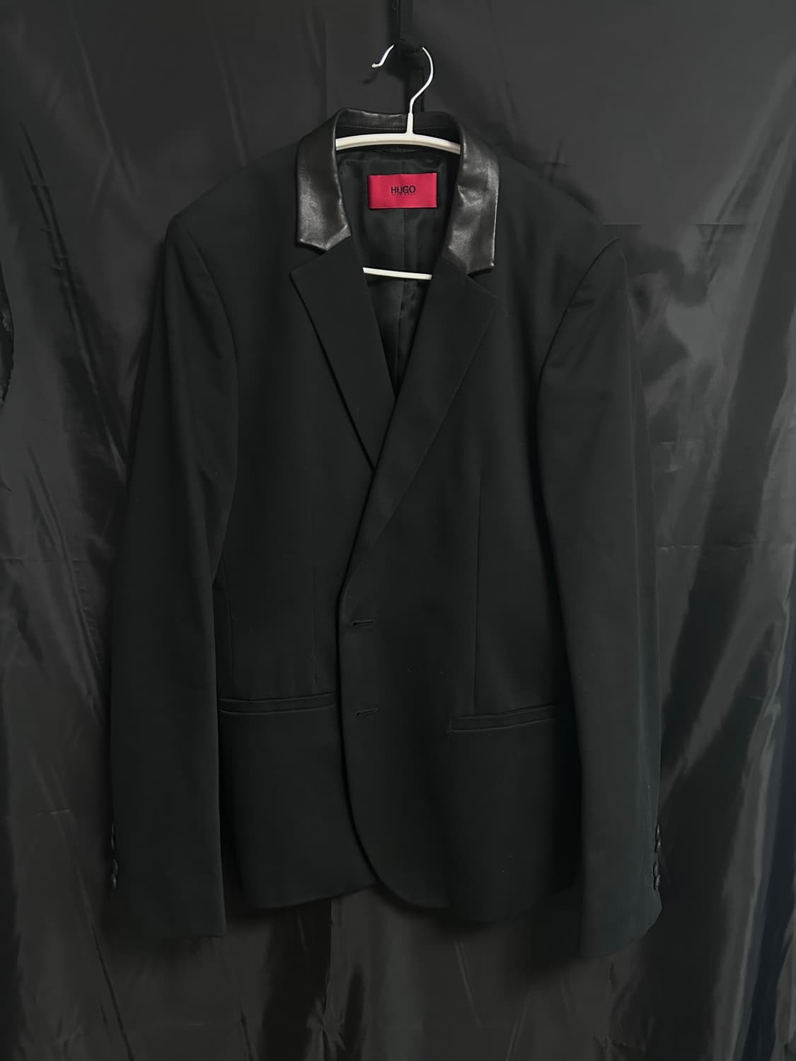 휴고보스 레더 카라 블레이저 상품이미지5