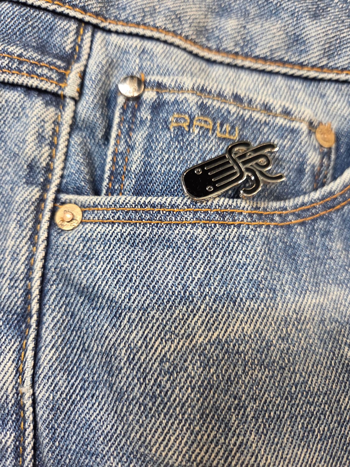 G-STAR RAW 청바지 3301 스트레이트 핏(W26/L32) 상품이미지4