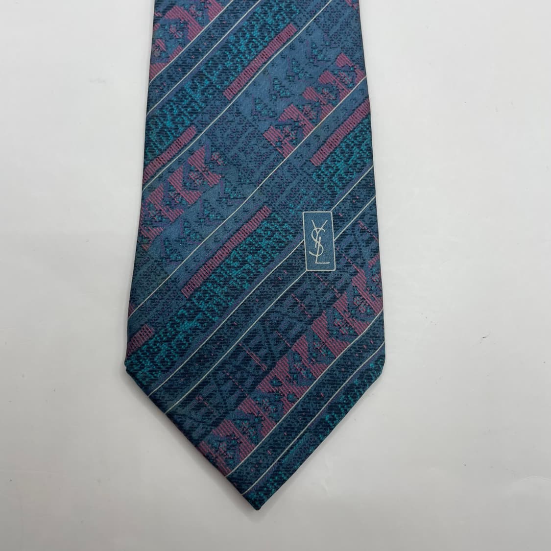 564) (YSL) 입생로랑 패턴 넥타이 상품이미지3
