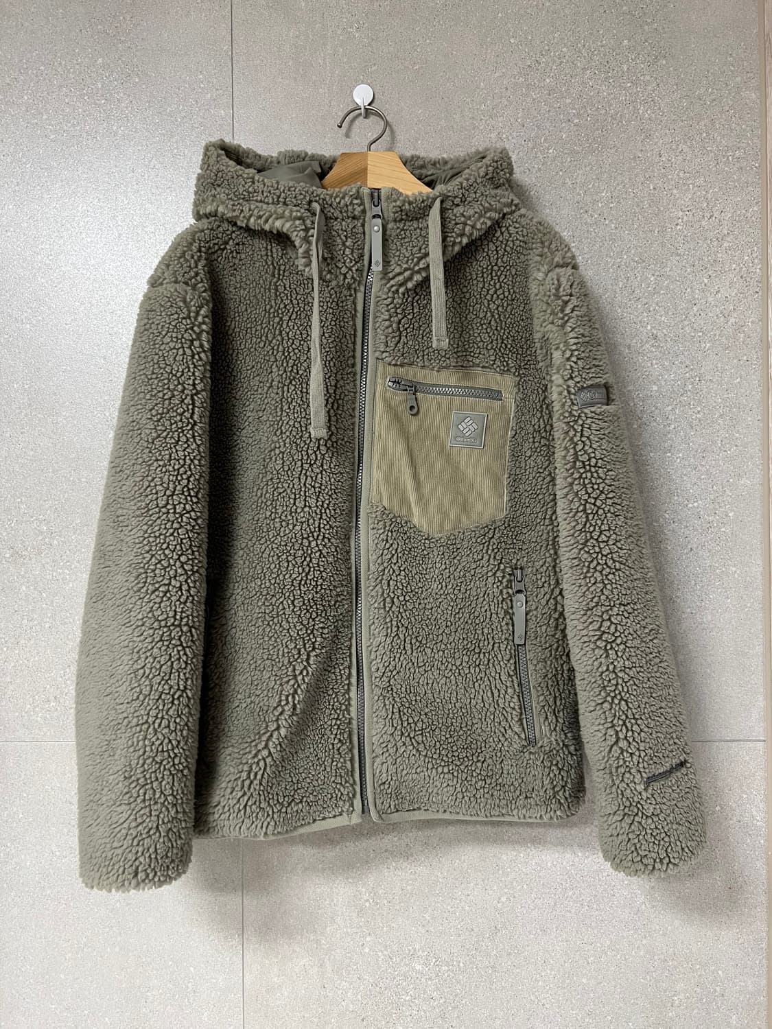 컬럼비아 뽀글이 후드 자켓 옴니히트 남여공용 S 상품이미지1