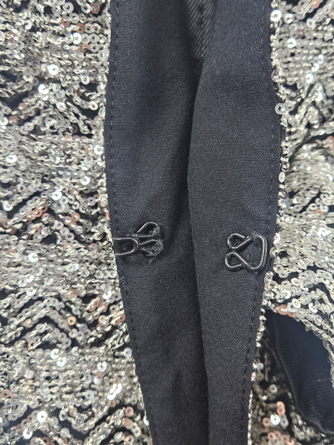 ZARA 실버 스팽글 블레이저 자켓 ( XL ) / 11248 상품이미지8