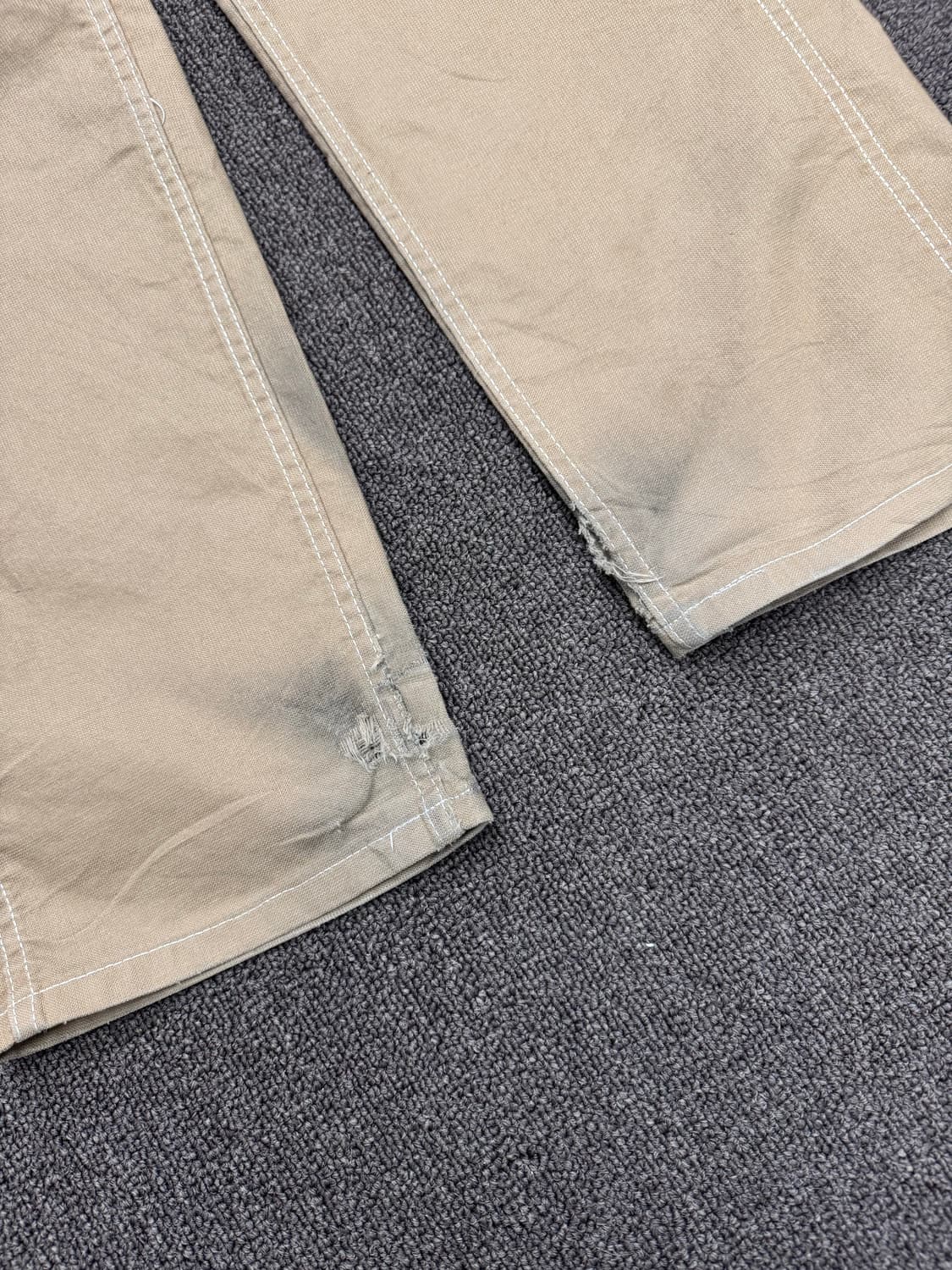 M)Lee 빈티지 베이지 포켓 싱글니 워크팬츠 상품이미지4