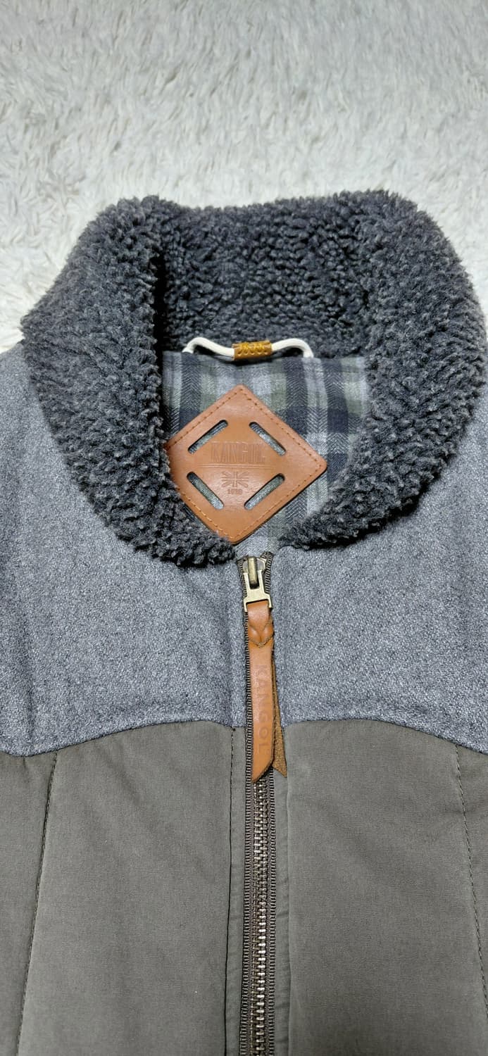 캉골 Kangol Wool Block Vest (XL) - 택비포함 상품이미지2