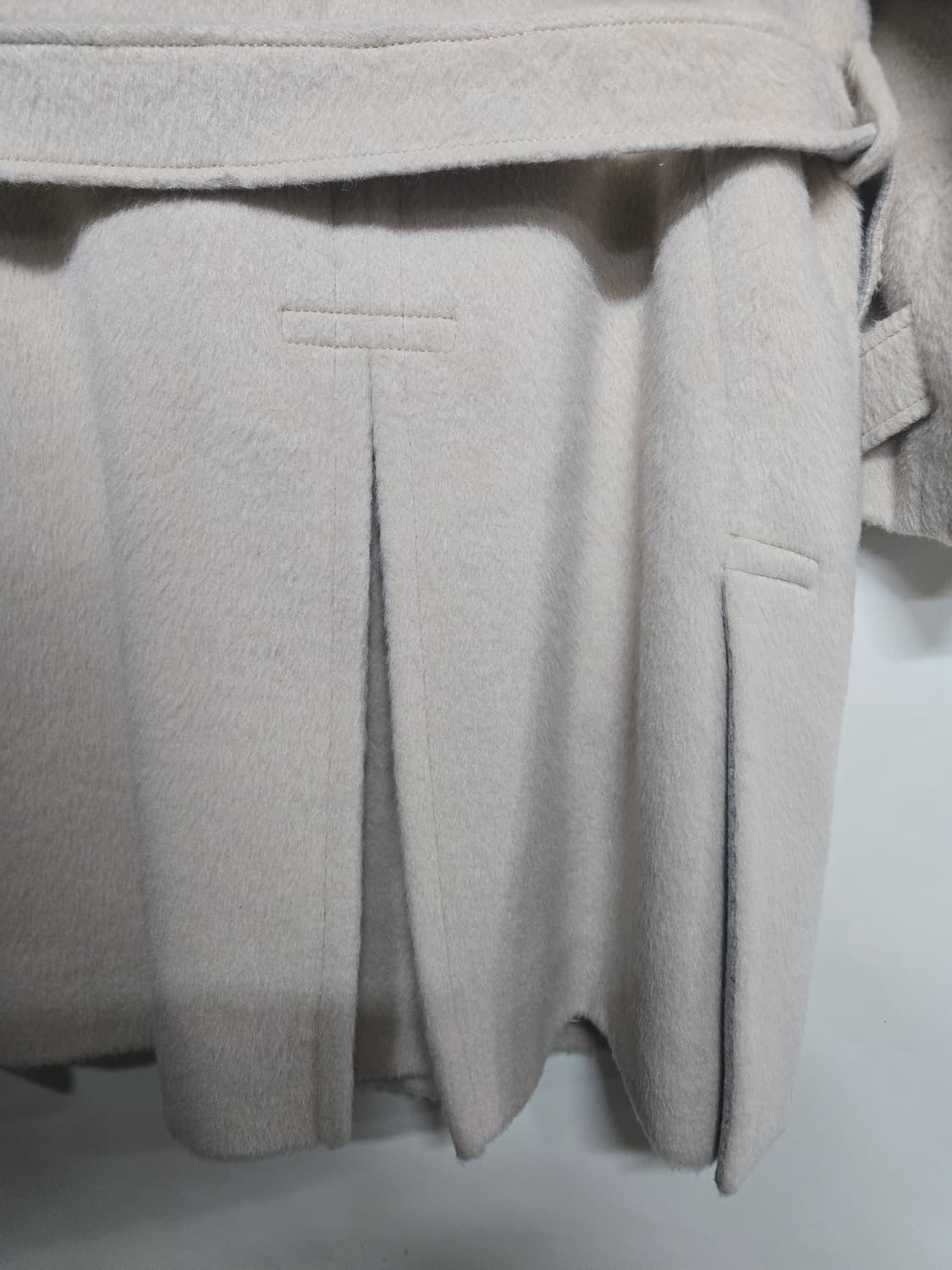 SJ SJ 앙고라 울 코트 아이보리 90 상품이미지4