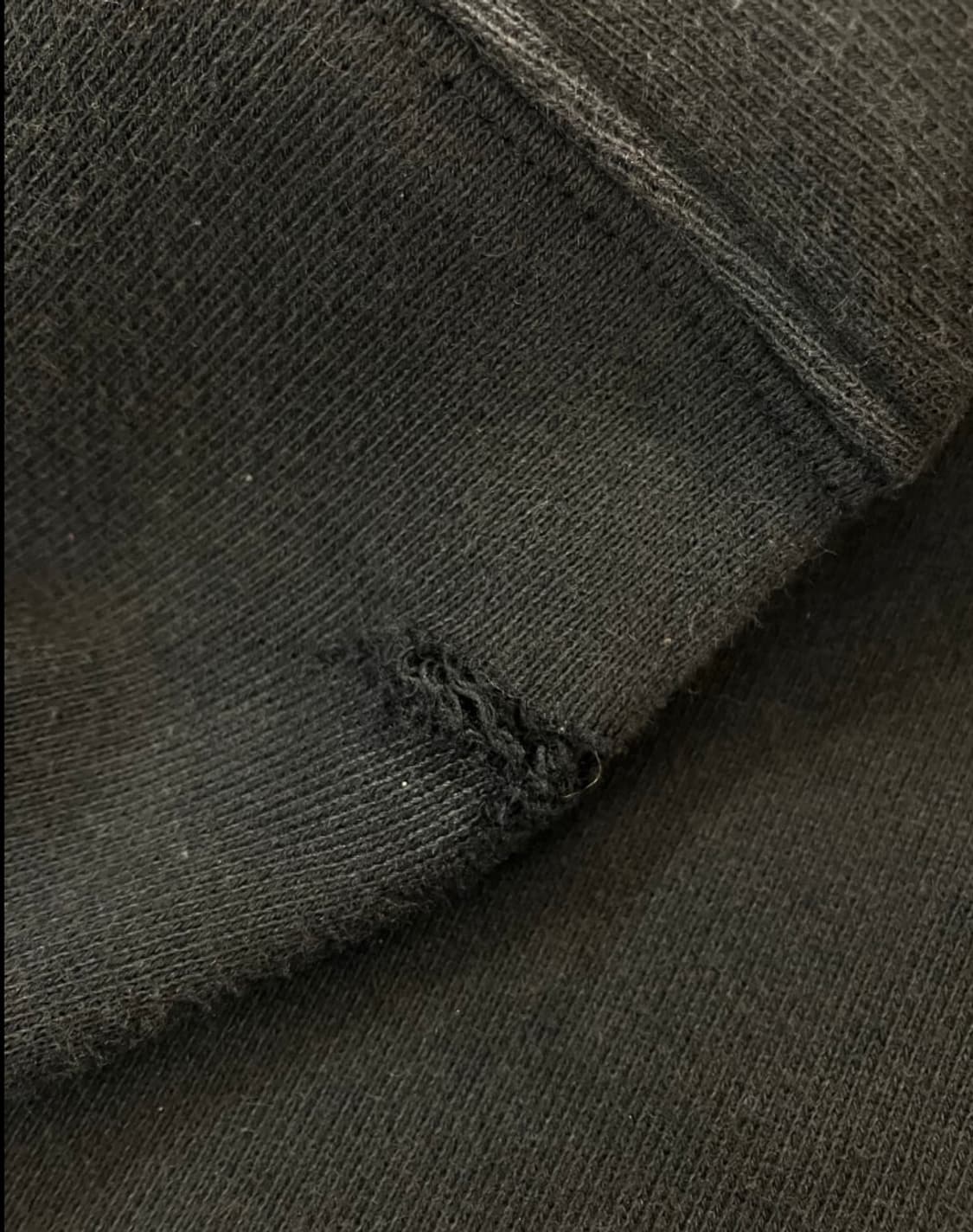 디즈이즈네버댓 맨투맨 블랙 M #csz3206 상품이미지8