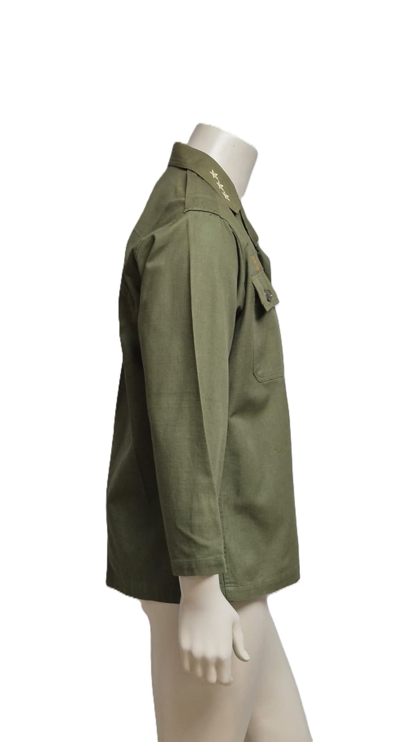 육군 구형 중장 민무늬 사제 맞춤 전투복 상의 (XL) 상품이미지3