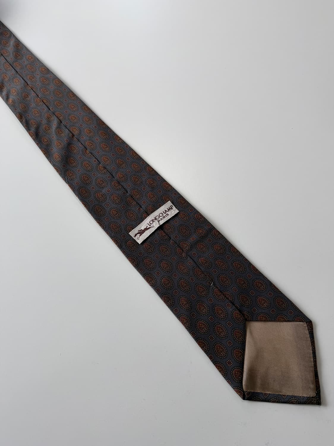 롱샴 (LONGCHAMP) 실크 넥타이 9cm 상품이미지3