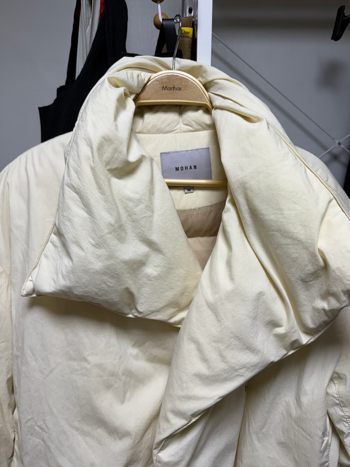 Mohan 모한 구스다운 패딩 아이보리 상품이미지2