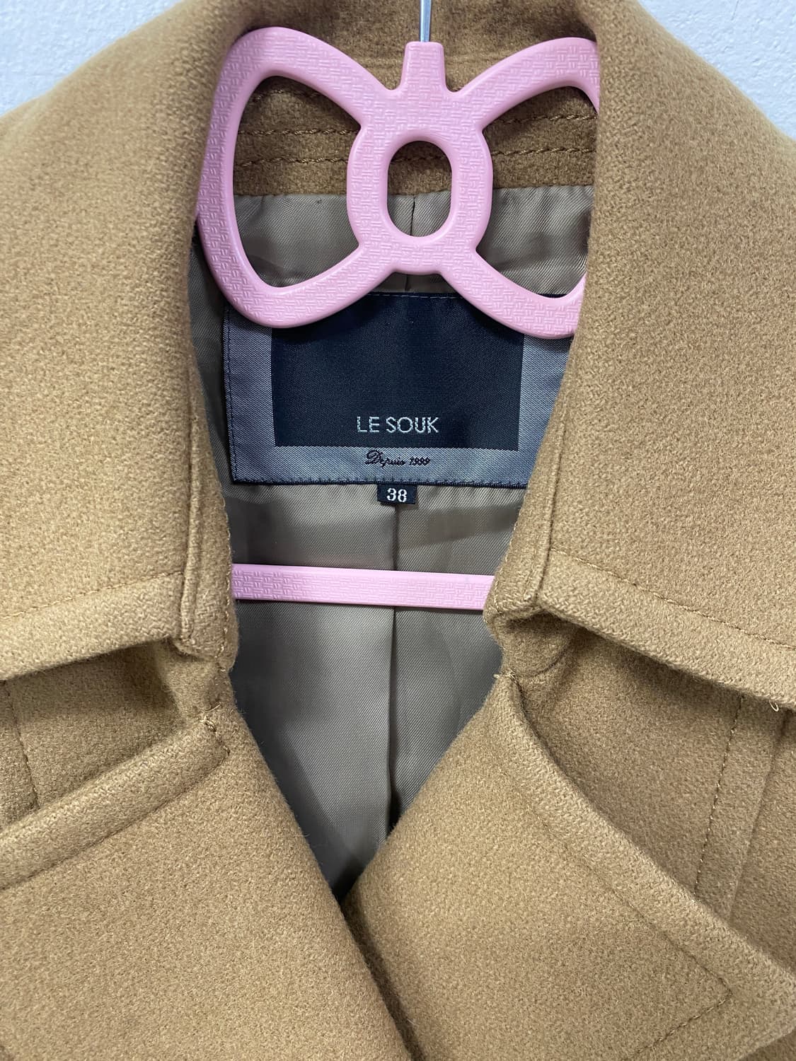 [LE SOUK] 라떼갸루 리락쿠마 숏 코트 상품이미지9