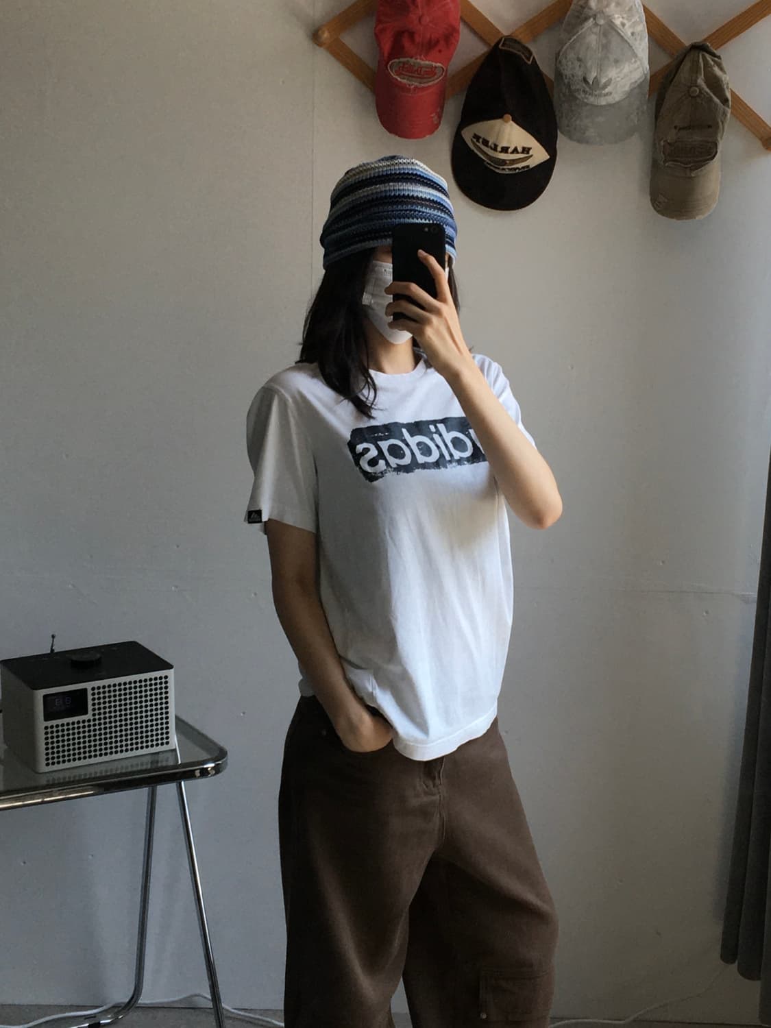 아디다스 중앙로고 반팔티셔츠 상품이미지2