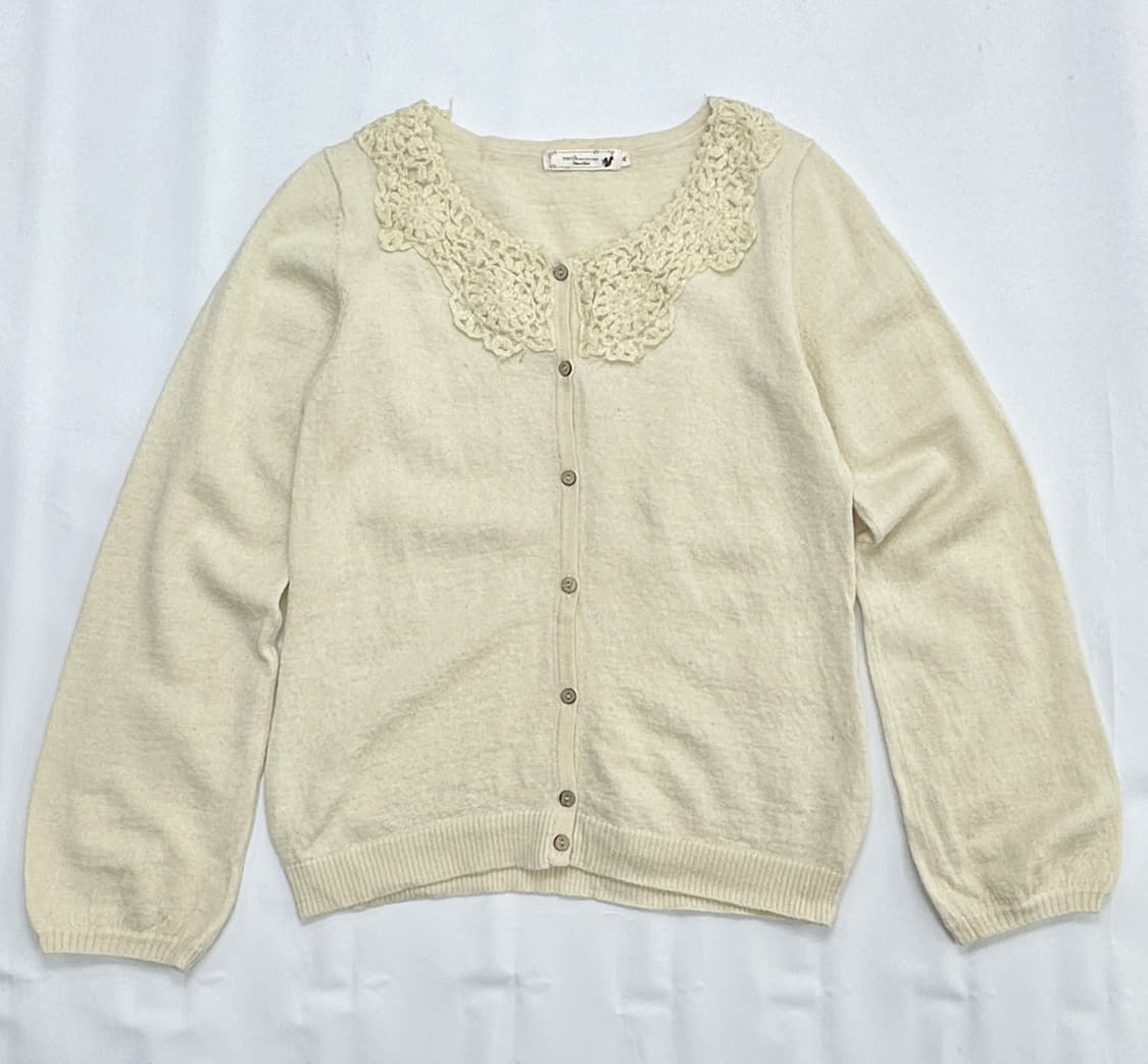 🤎사와코의 봄 코디세트🤎러블리 가디건 레이스 레이어드 모리걸 그런지 상품이미지5