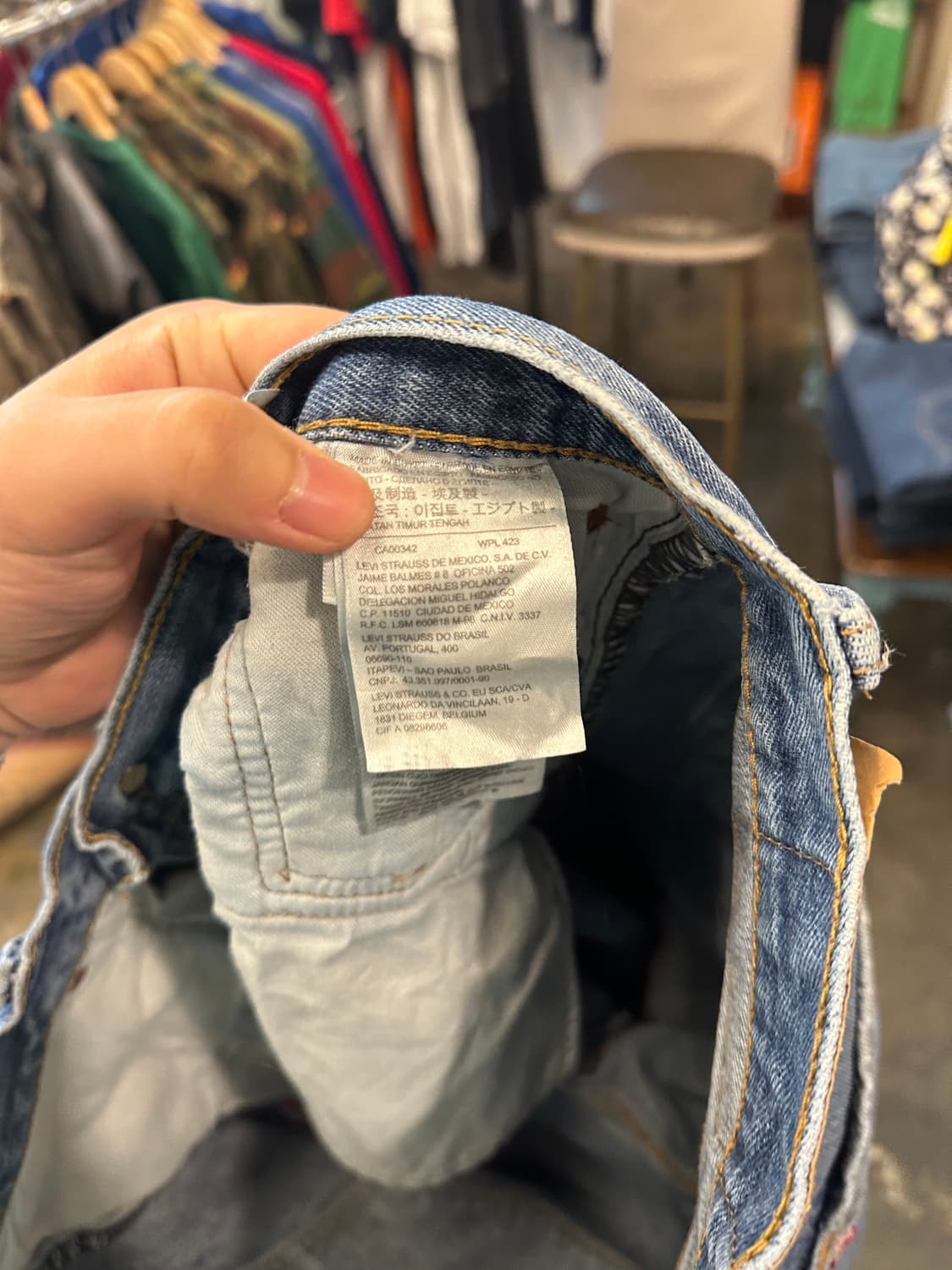 Levis 리바이스 501 W35 L34 상품이미지3