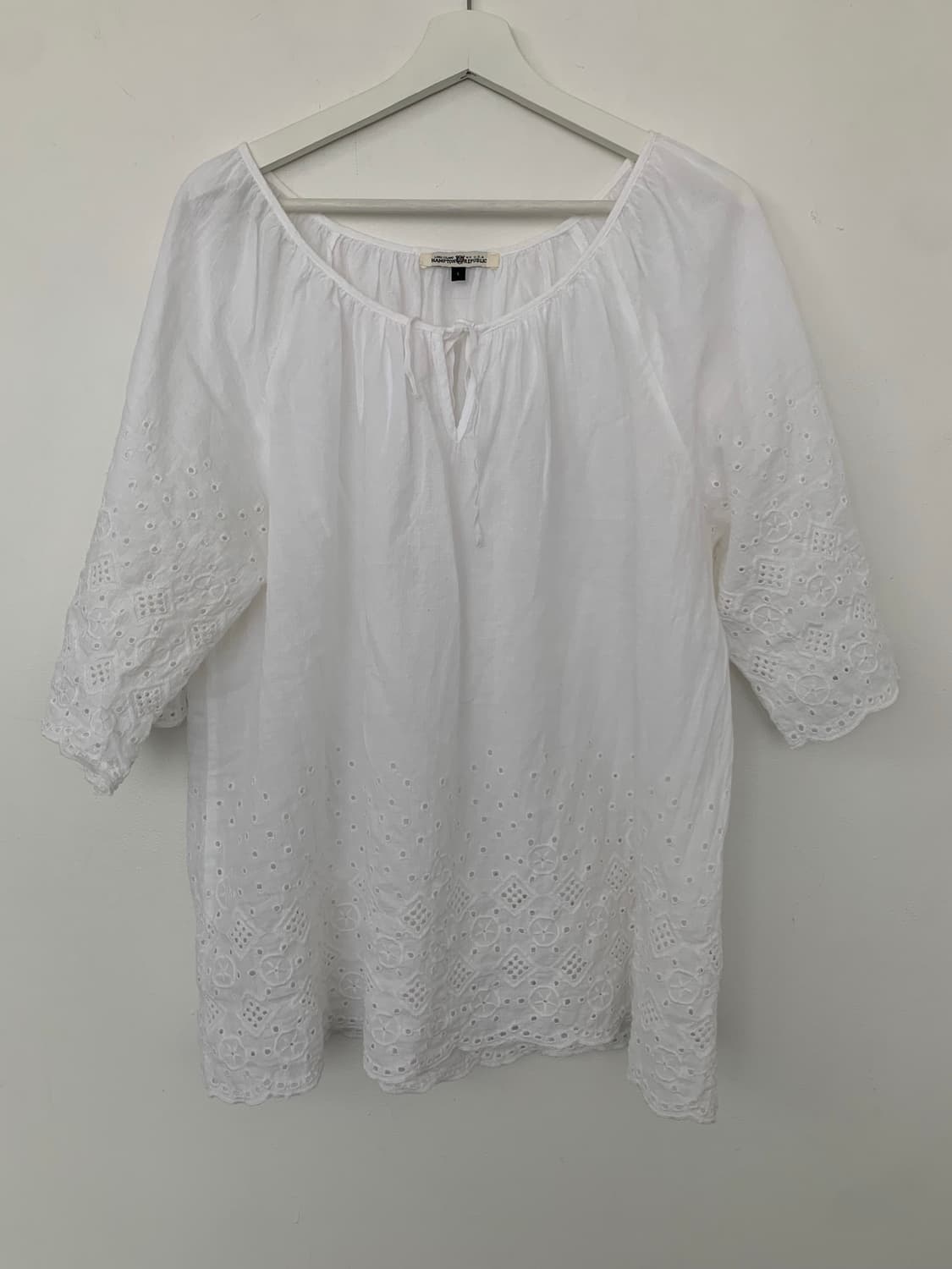 punching lace blouse 상품이미지3