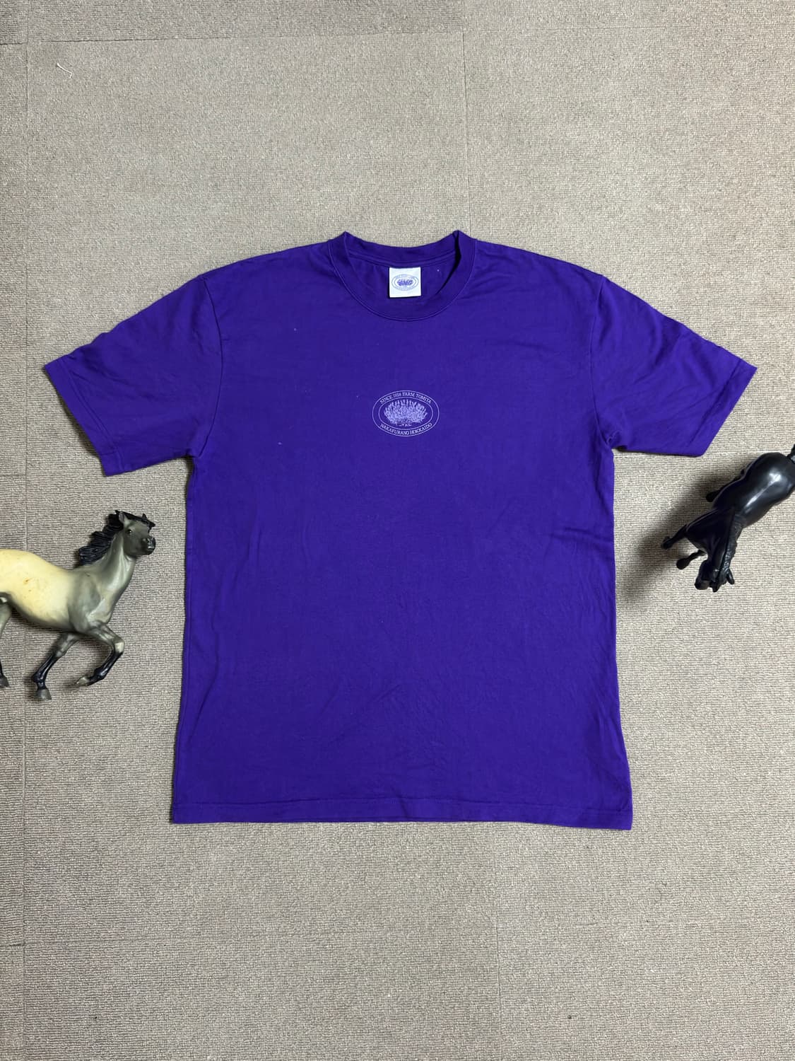 홋카이도 라벤더팜 기념 티셔츠 상품이미지1