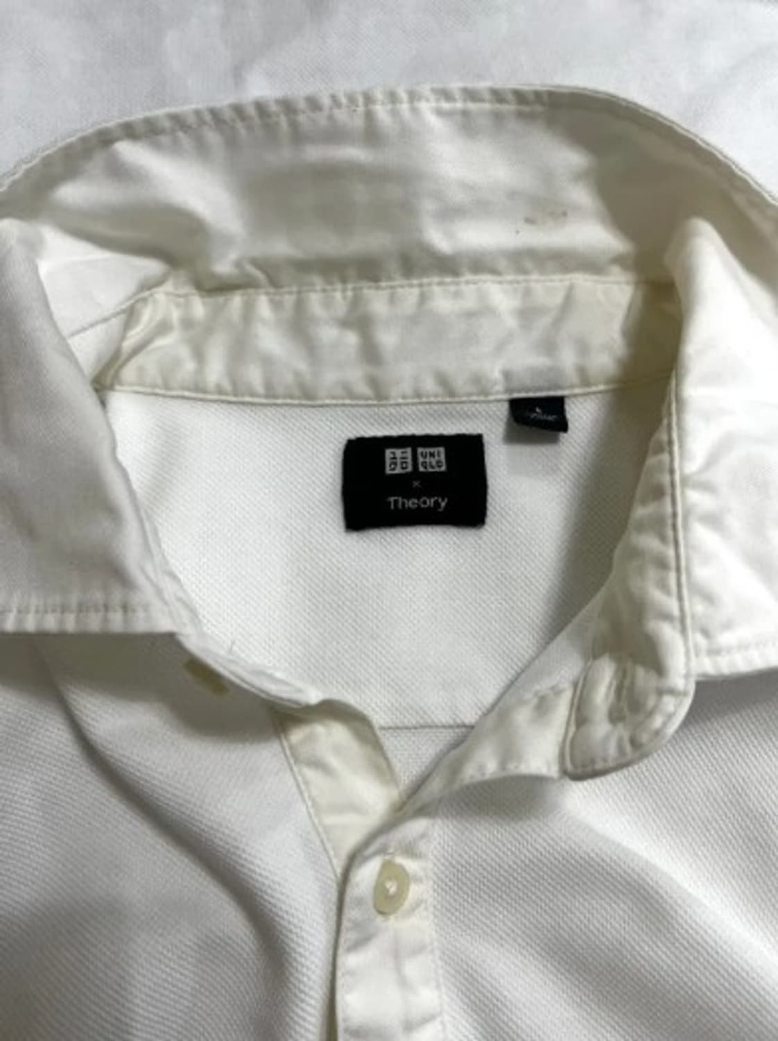 유니클로x띠어리 남성 PK카라반팔티셔츠 L사이즈 상품이미지4