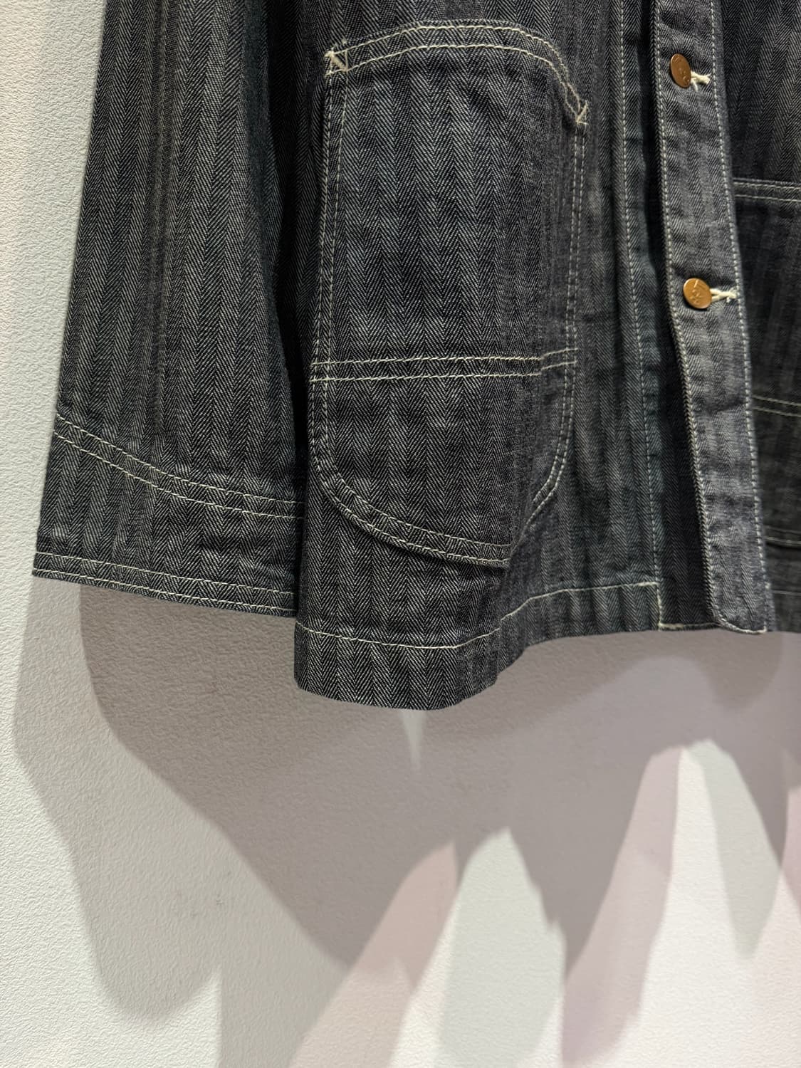 LEE SANFORIZED 데님 커버올 자켓 상품이미지4