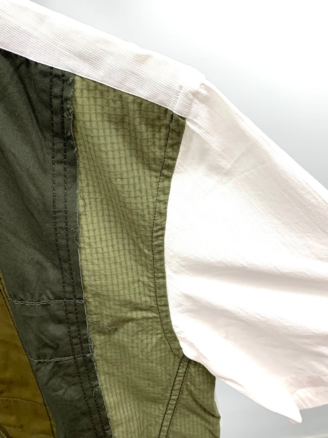 꼼데가르송 셔츠라인_패치워크 셔츠 상품이미지4