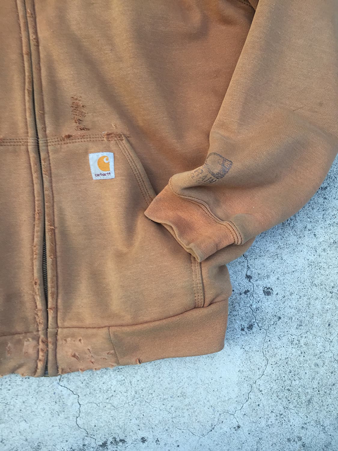 DSTRD CARHARTT HOOD ZIP 상품이미지5