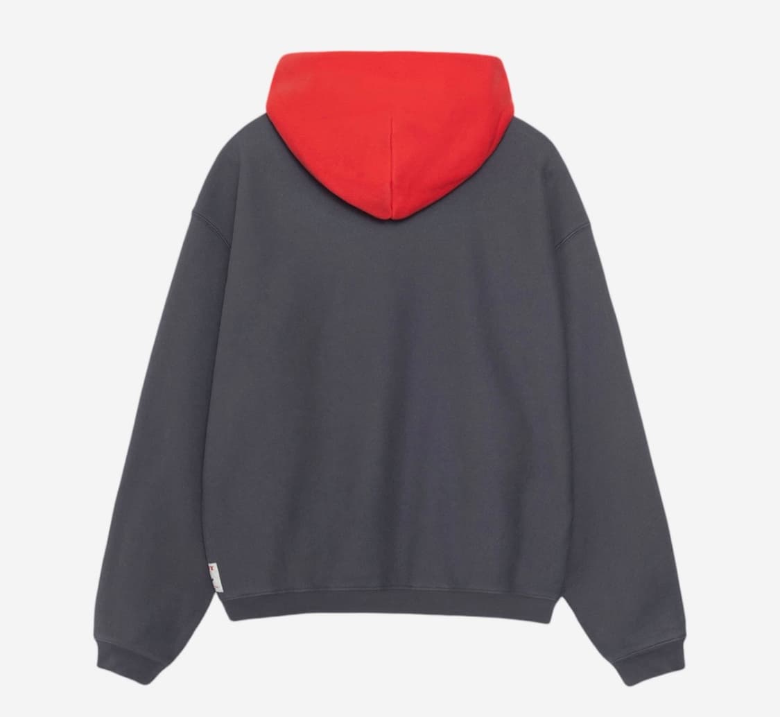 스투시 투톤 후드 페이디드 블루 XL 새제품 상품이미지2