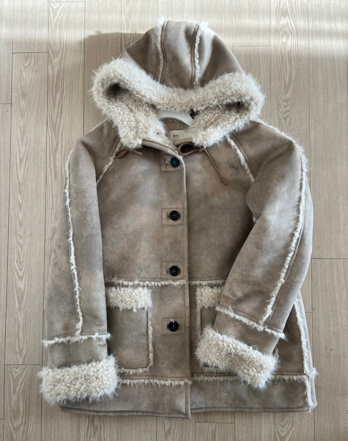 breathe 브리드 후드 무스탕 상품이미지5