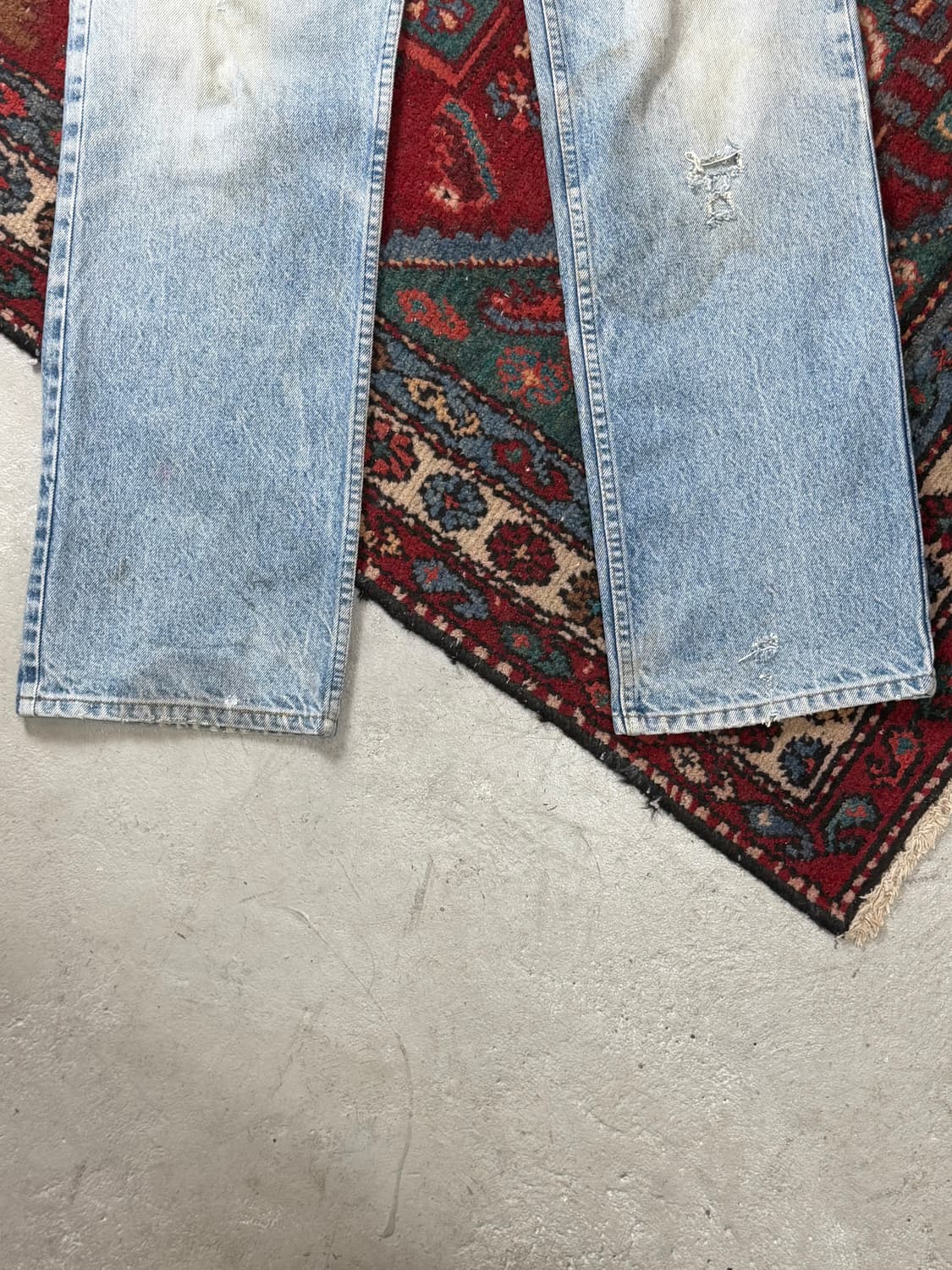 80's USA Made 빈티지 리바이스 517 오렌지탭 부츠컷 그런지 상품이미지7