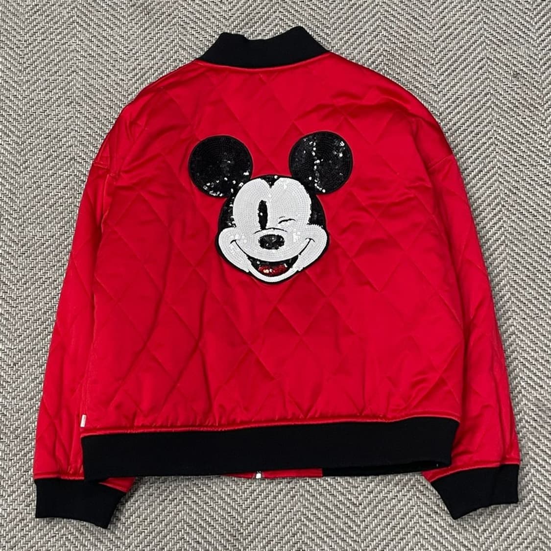 리바이스 디즈니 콜라보 스팽글 바시티 점퍼 v0090 상품이미지2