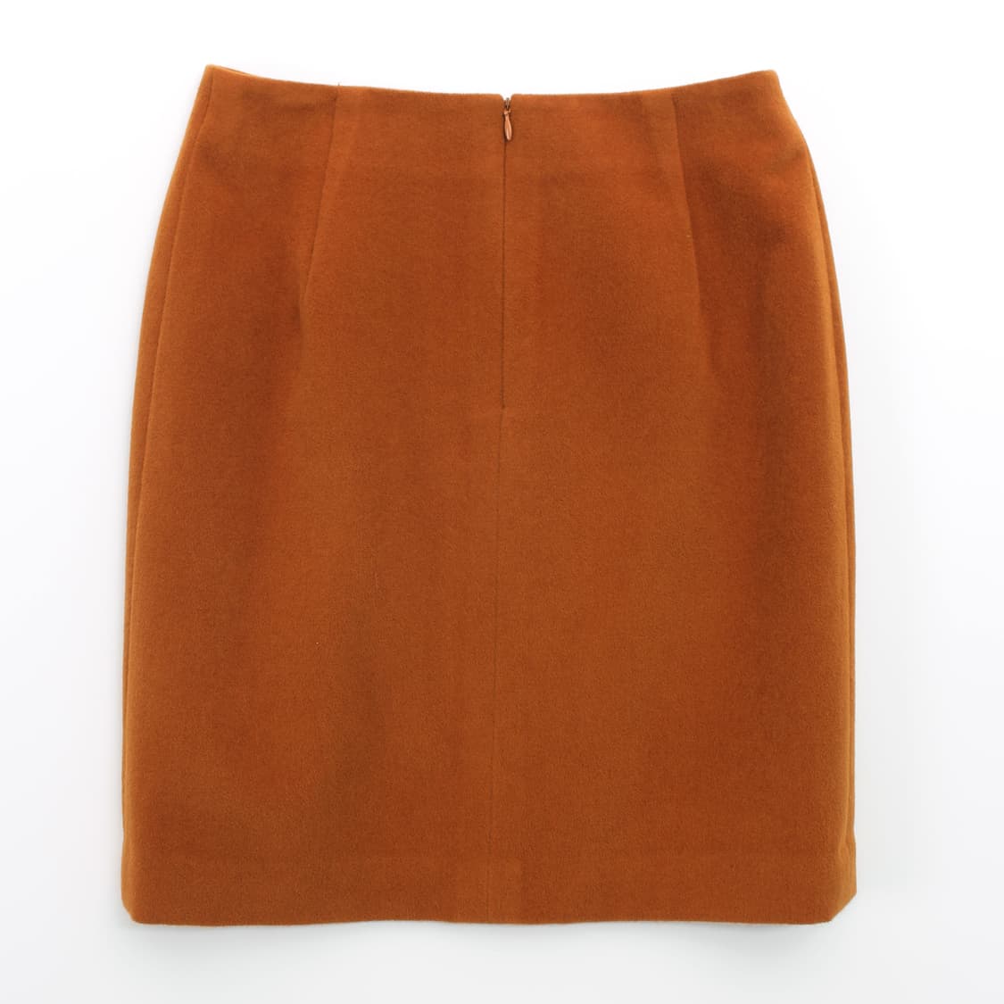 질샌더 Jilsander 빈티지 앙고라 울 오렌지 미디 스커트 상품이미지3