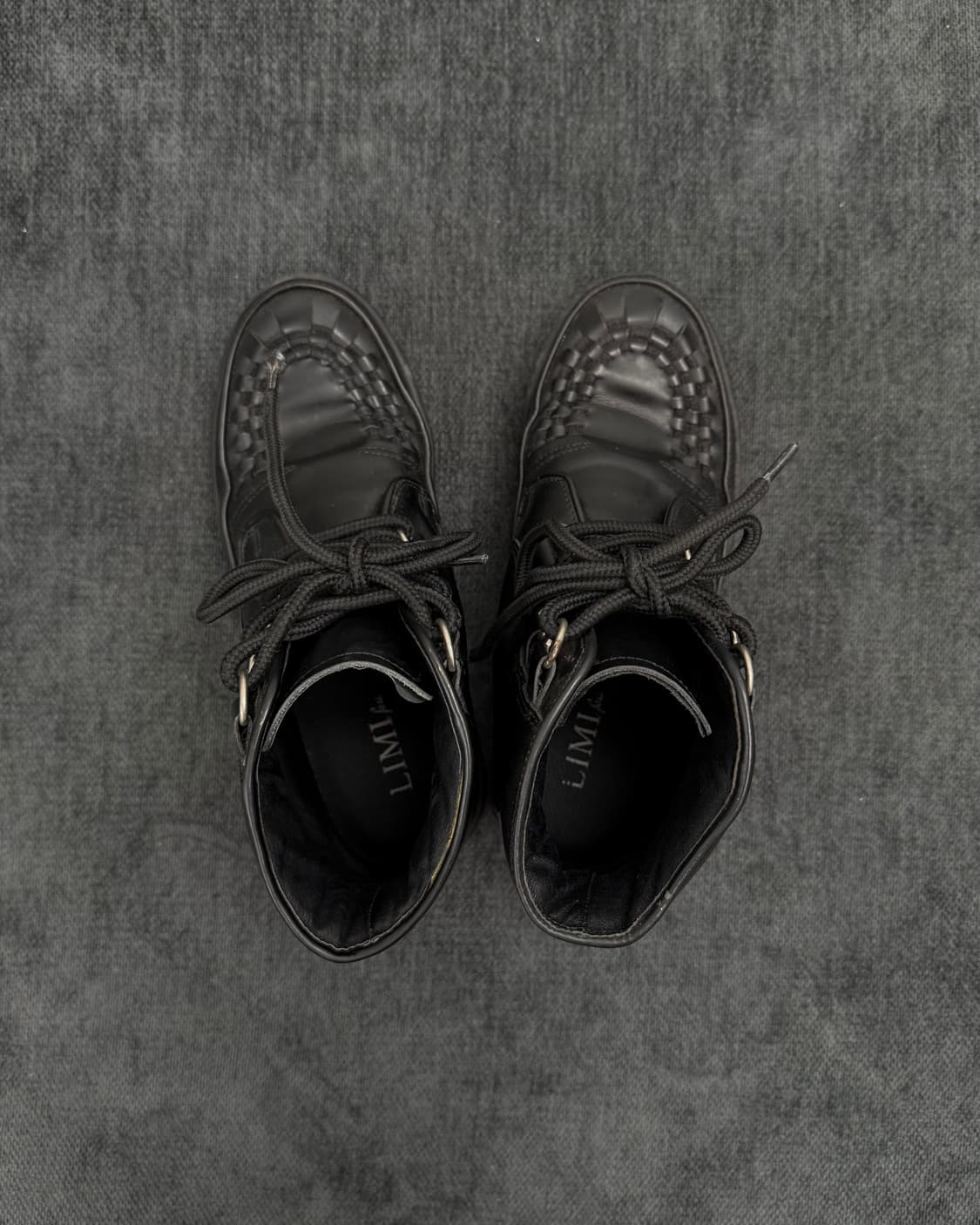 limi feu 패턴트 레더 부츠 상품이미지8