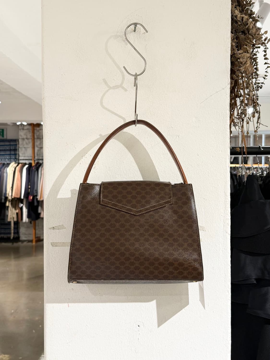 셀린느 브라운 마카담 탑핸들 토트백 상품이미지5