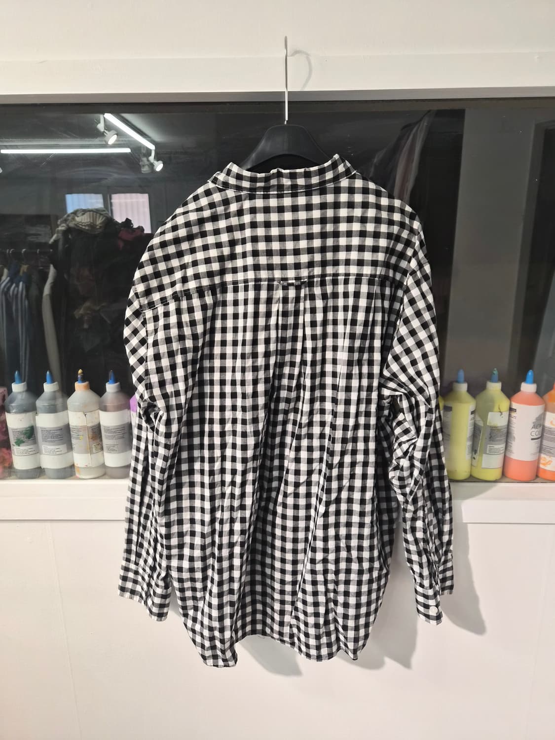 L/105) 247 시리즈 깅엄체크 셔츠 팝니다 상품이미지2