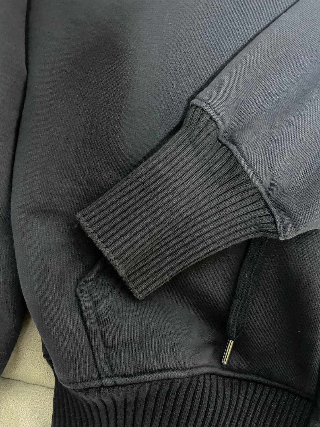 벨리에 유틸리티 후디 집업 - 네이비 상품이미지2