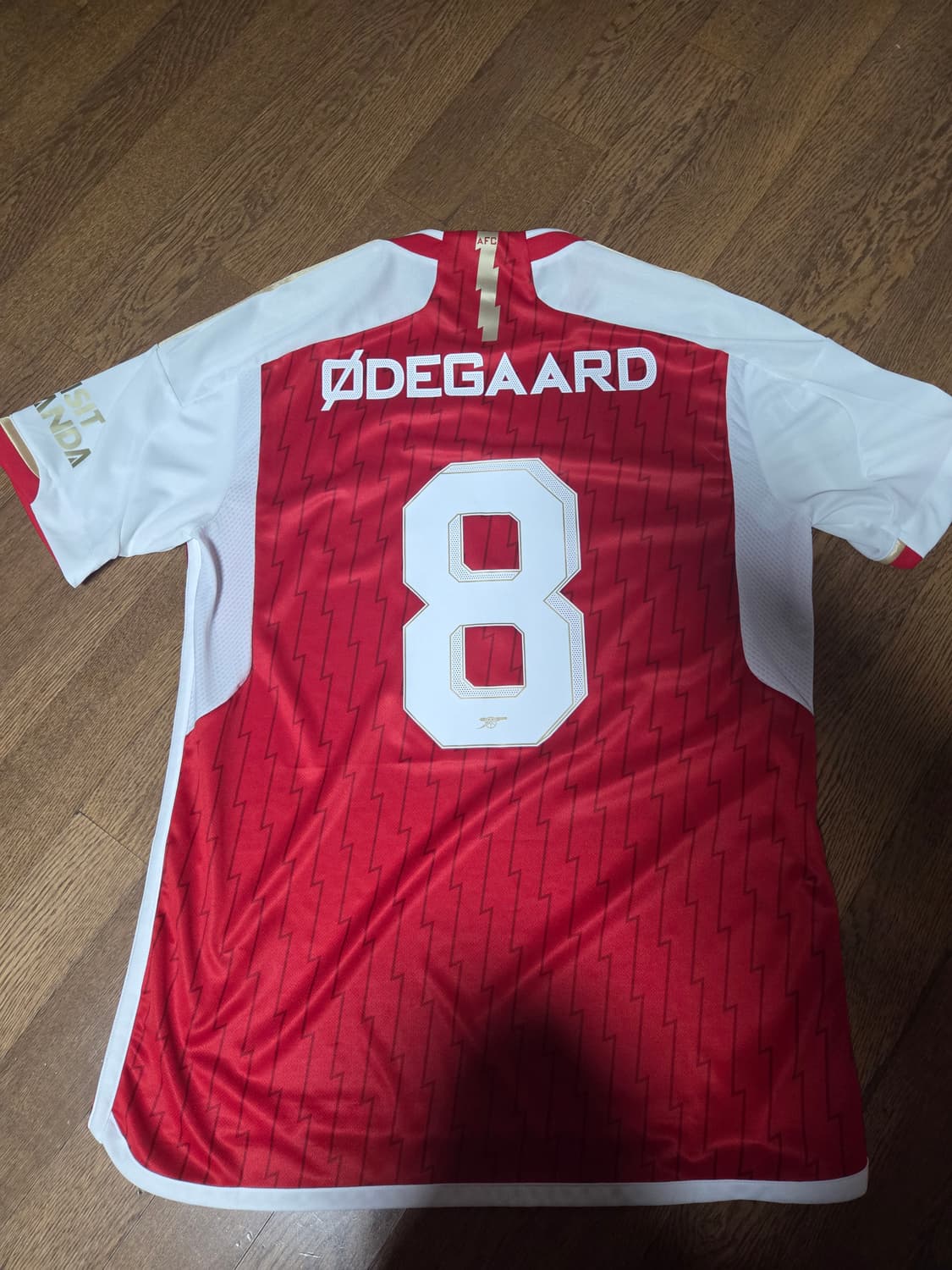 아스날 23/24 HOME 외데고르 챔스 마킹 상품이미지2