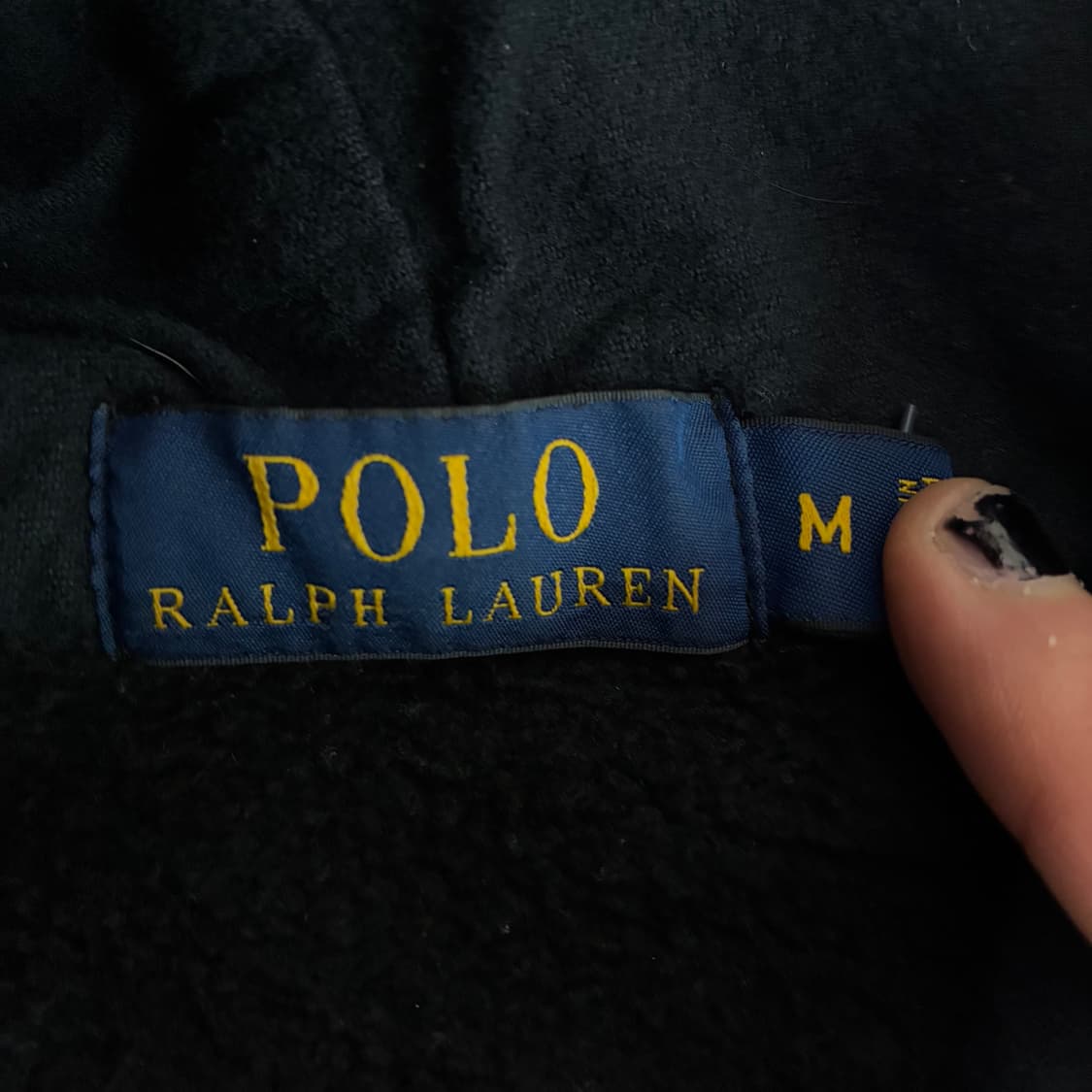 Polo  폴로 랄프로렌 NY 풋볼 로고 후드 바시티 자켓 상품이미지9