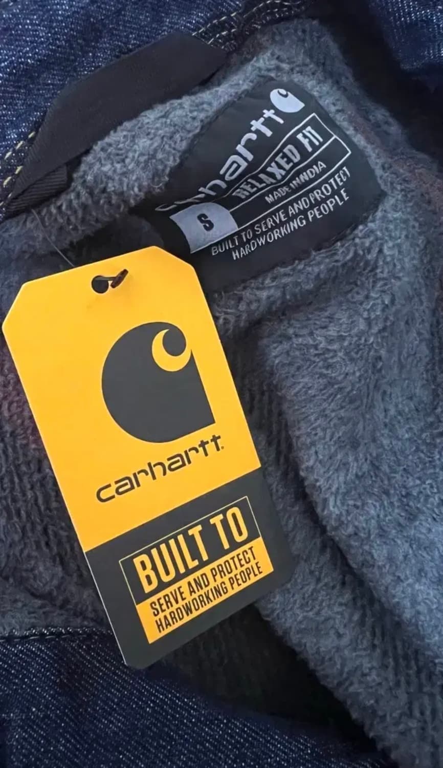 칼하트 청자켓 (기모안감) 상품이미지3