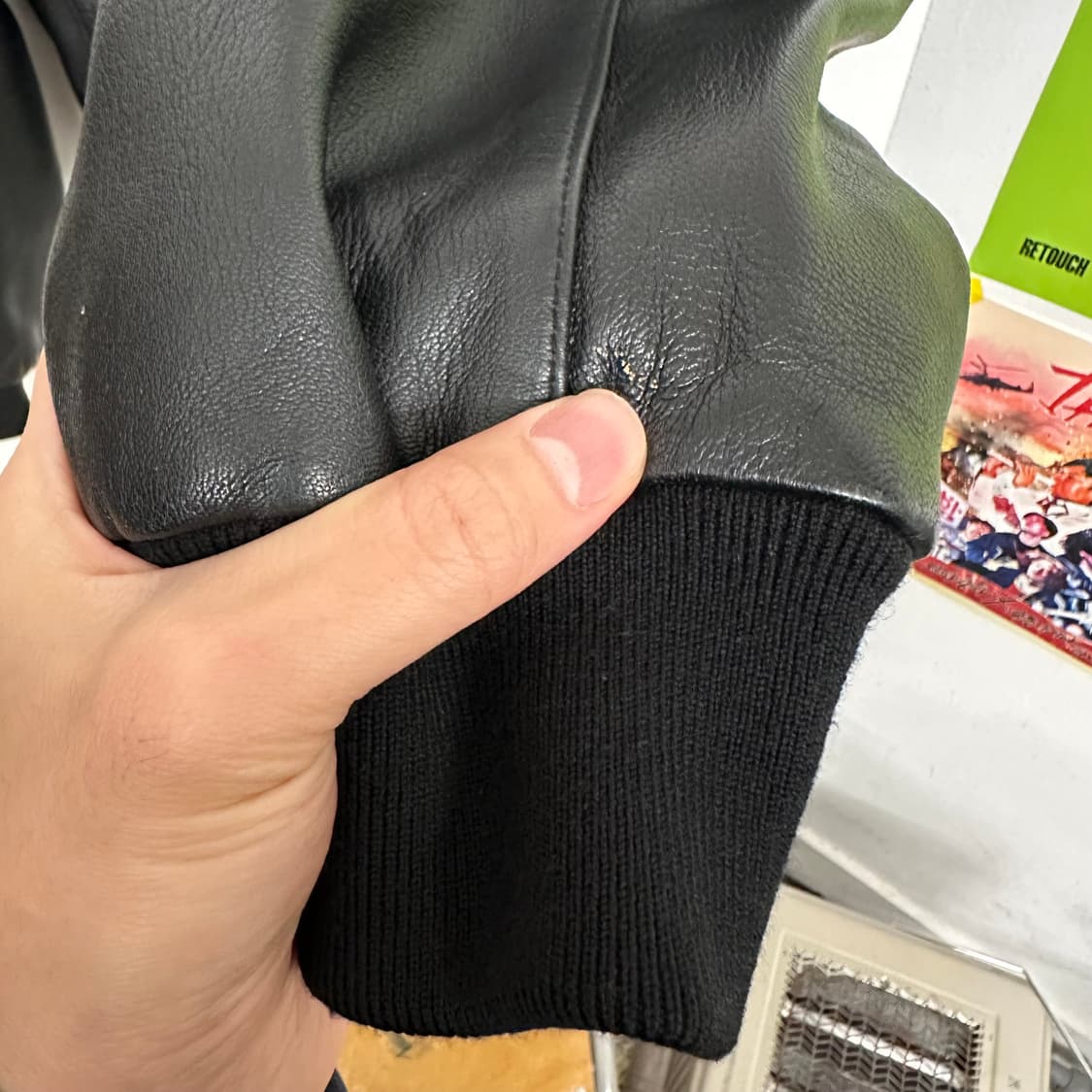 비바스튜디오 소가죽 A2 자켓 상품이미지4