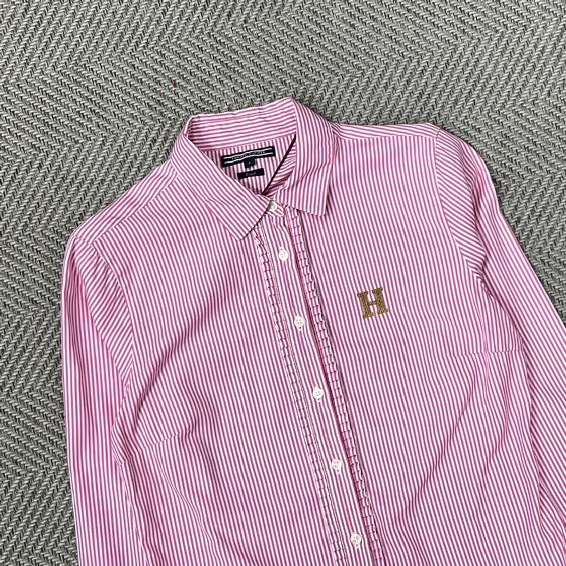 타미힐피거 레이스업 스트라이프 셔츠 v0678 상품이미지3