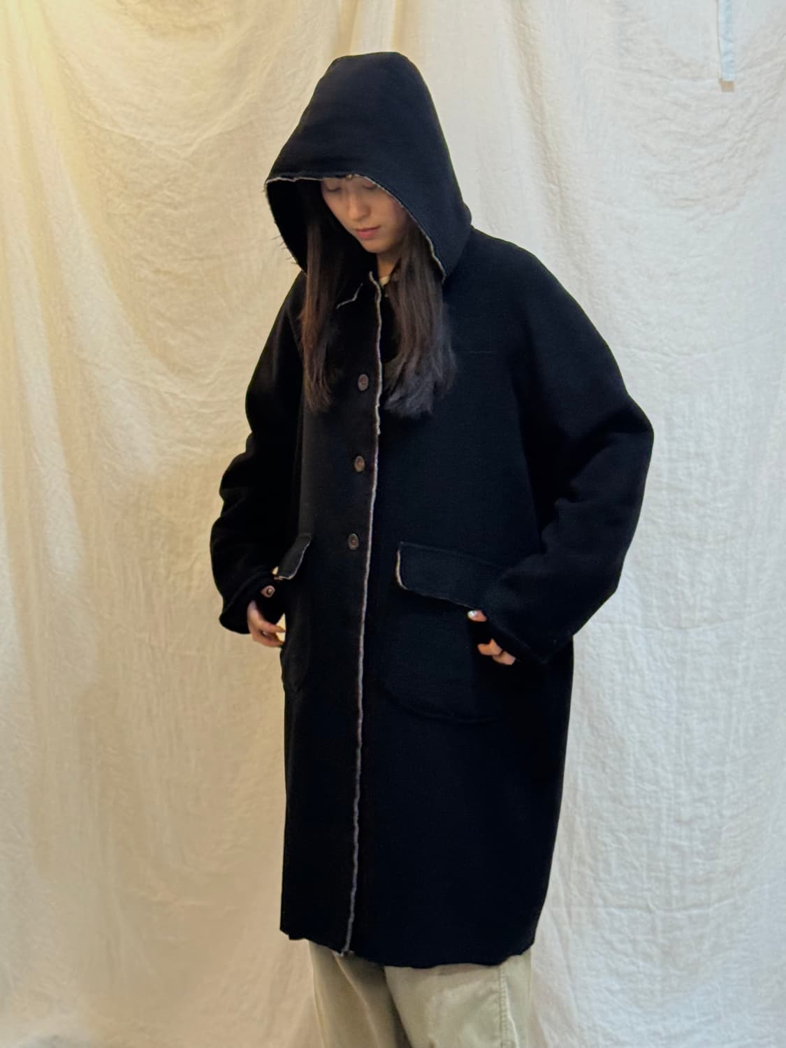 Hannoh wessel - raglan hood coat 상품이미지6