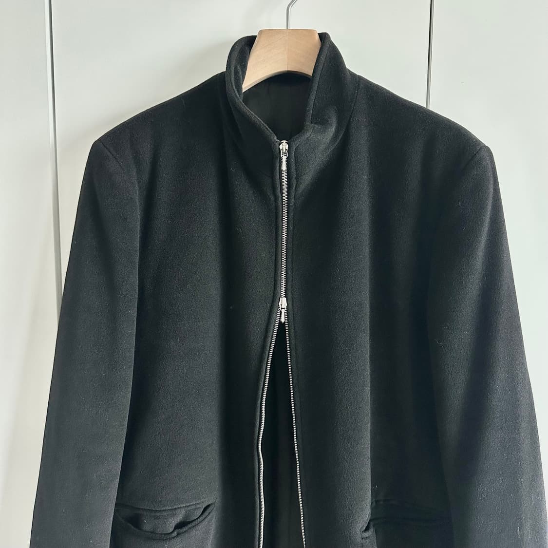 아네스베 앙고라 스탠카라 코트 상품이미지4