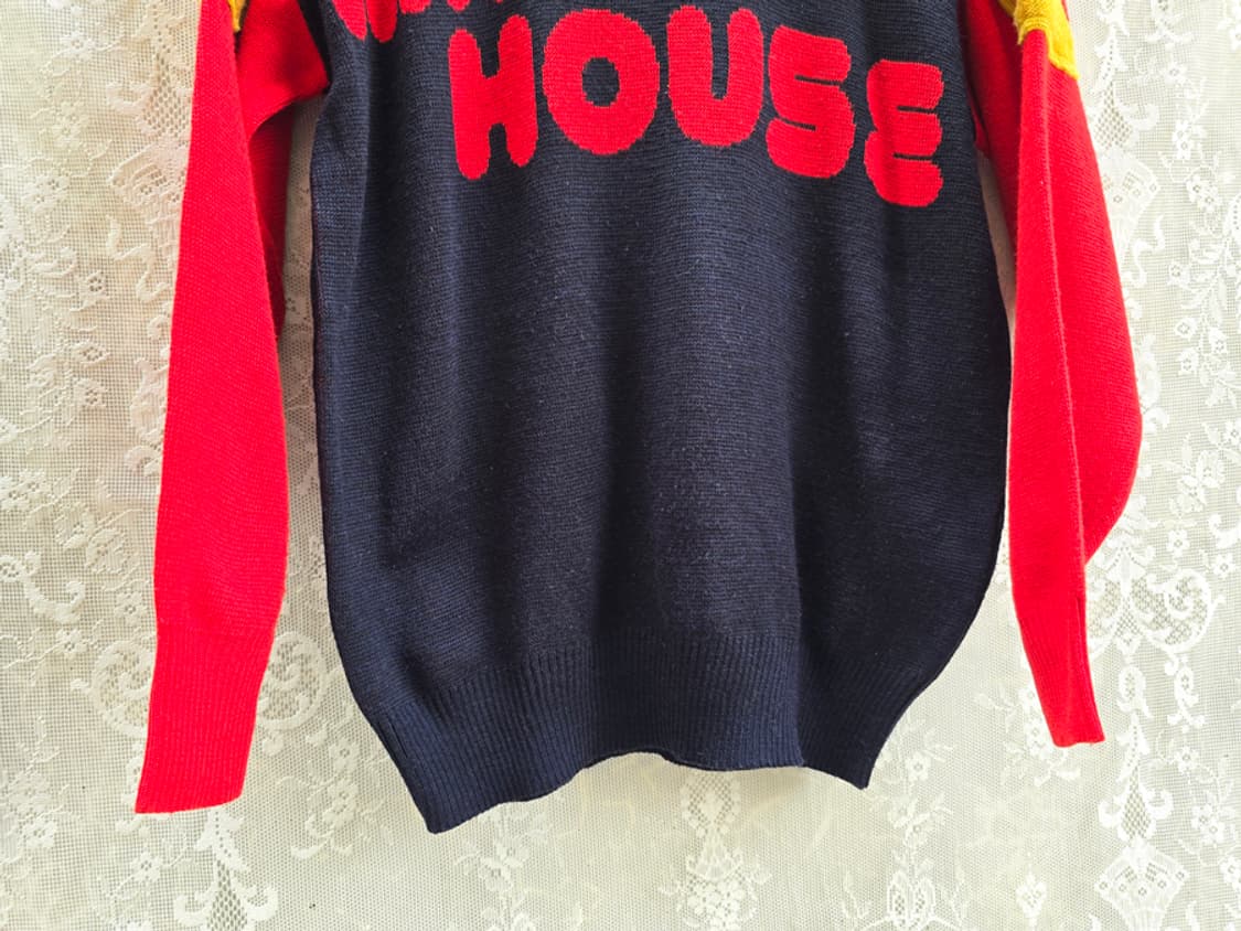 90s 빈티지 미키하우스 울 니트 (made in japan) 상품이미지4