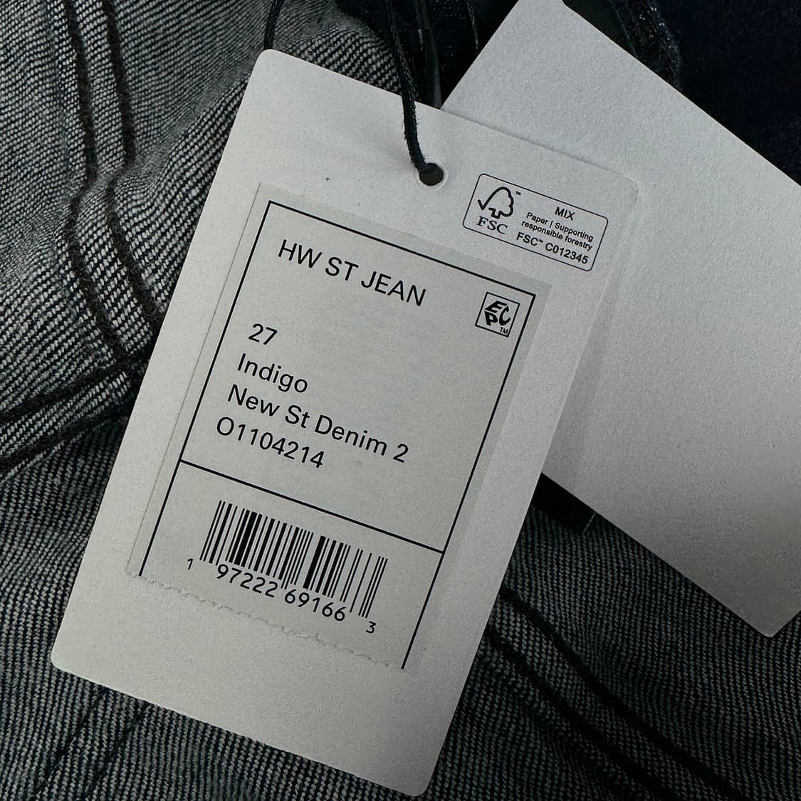 띠어리 24 스트레이트 데님 진 [새상품] 상품이미지4