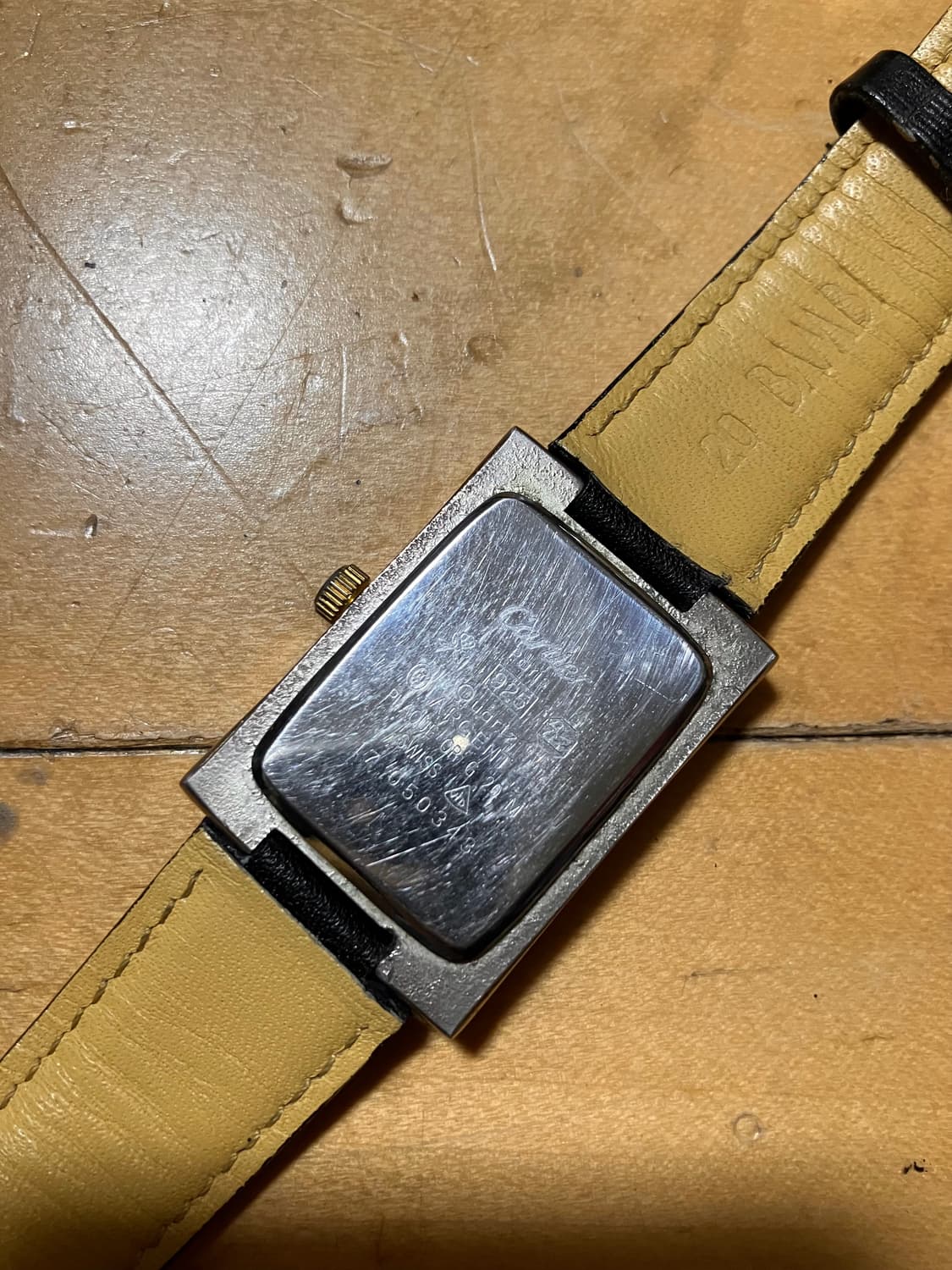 MUST DE CARTIER 7-80s 까르띠에 빈티지 스퀘어 쿼츠 시계 상품이미지3