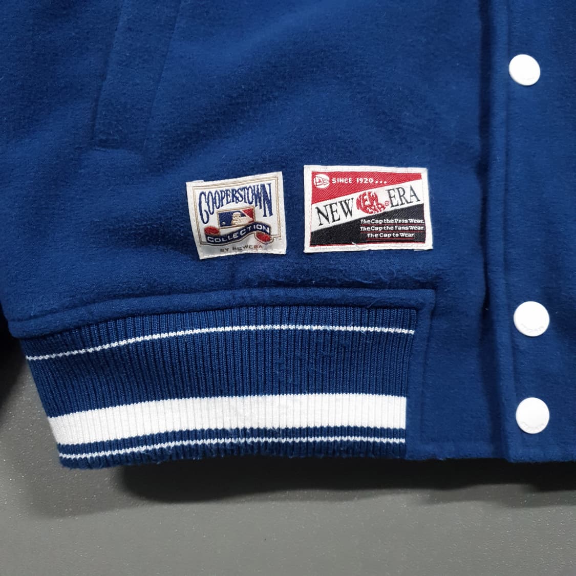 (XL) 뉴에라 쿠퍼스타운 LA다저스 울 모직 바시티 스타디움 자켓 상품이미지4