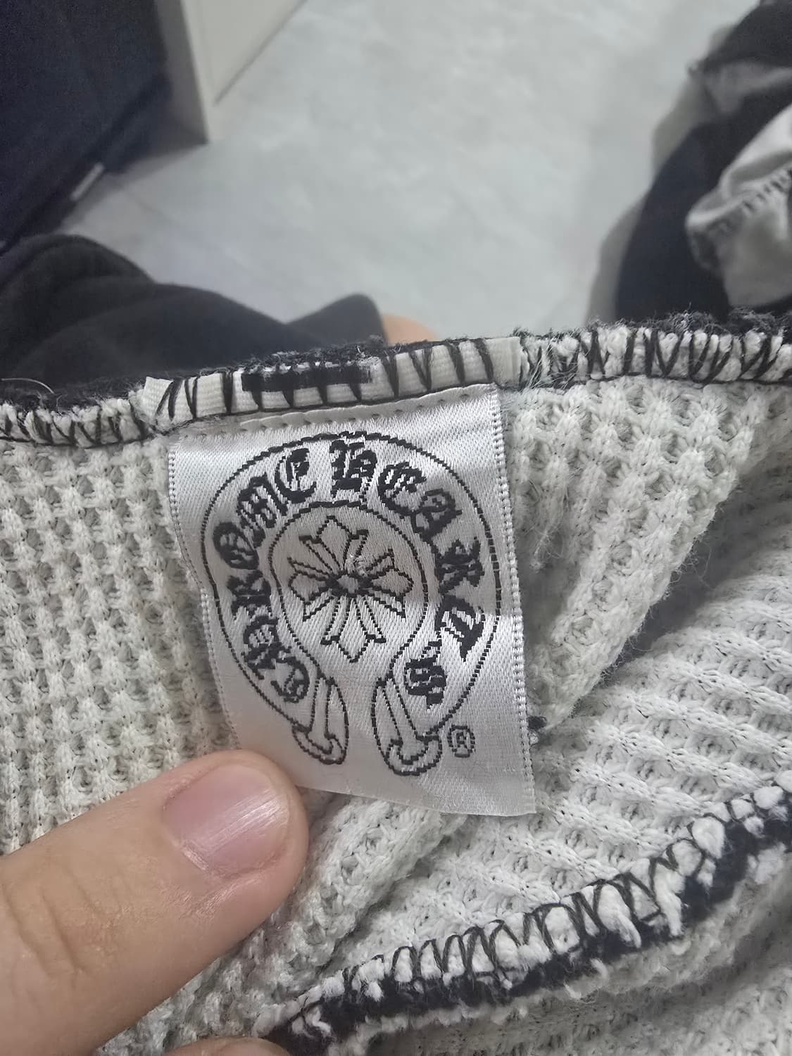 크롬하츠 플로럴 후드티 M (90년대 빈티지) 상품이미지4