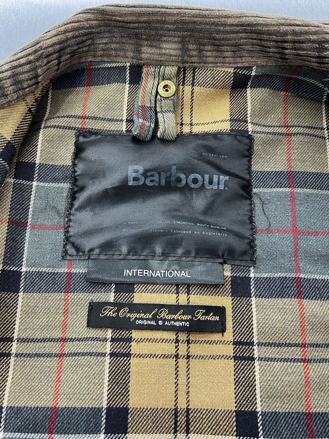 바버 인터네셔널 블랙 오리지널 A7 왁스 코팅 자켓 상품이미지7