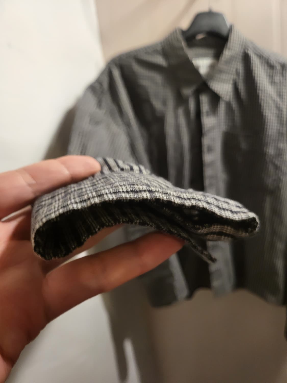 [L]INTEMPO 인템포무드 체크  셔츠 상품이미지5