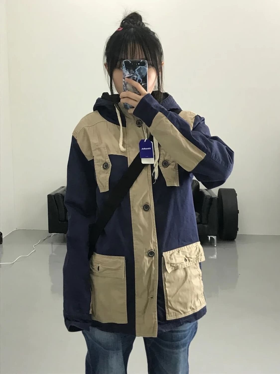 빈티지 포켓 디테일 자켓 상품이미지1