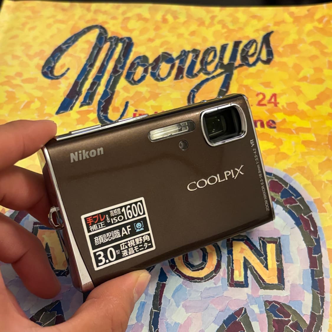 [작례]니콘 쿨픽스 S50 브라운 디카 디지털카메라 상품이미지3