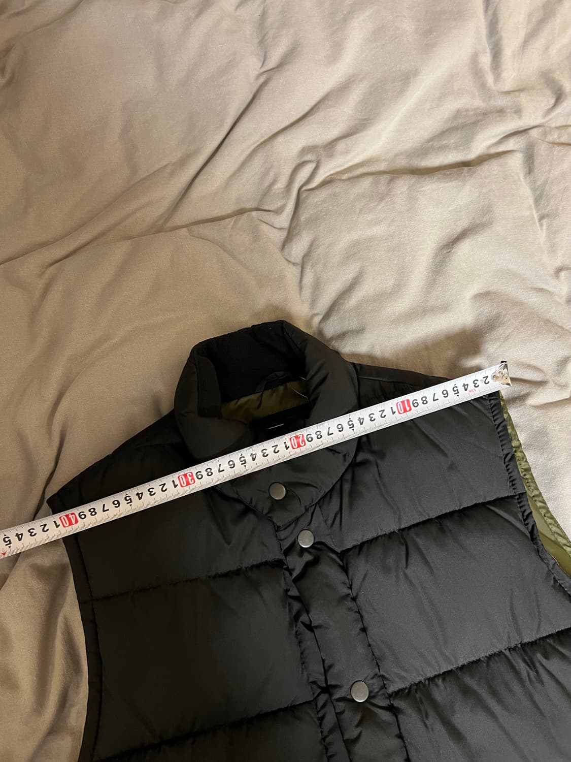 갭 GAP 푸퍼 패딩 베스트 검정 S 새제품 상품이미지7